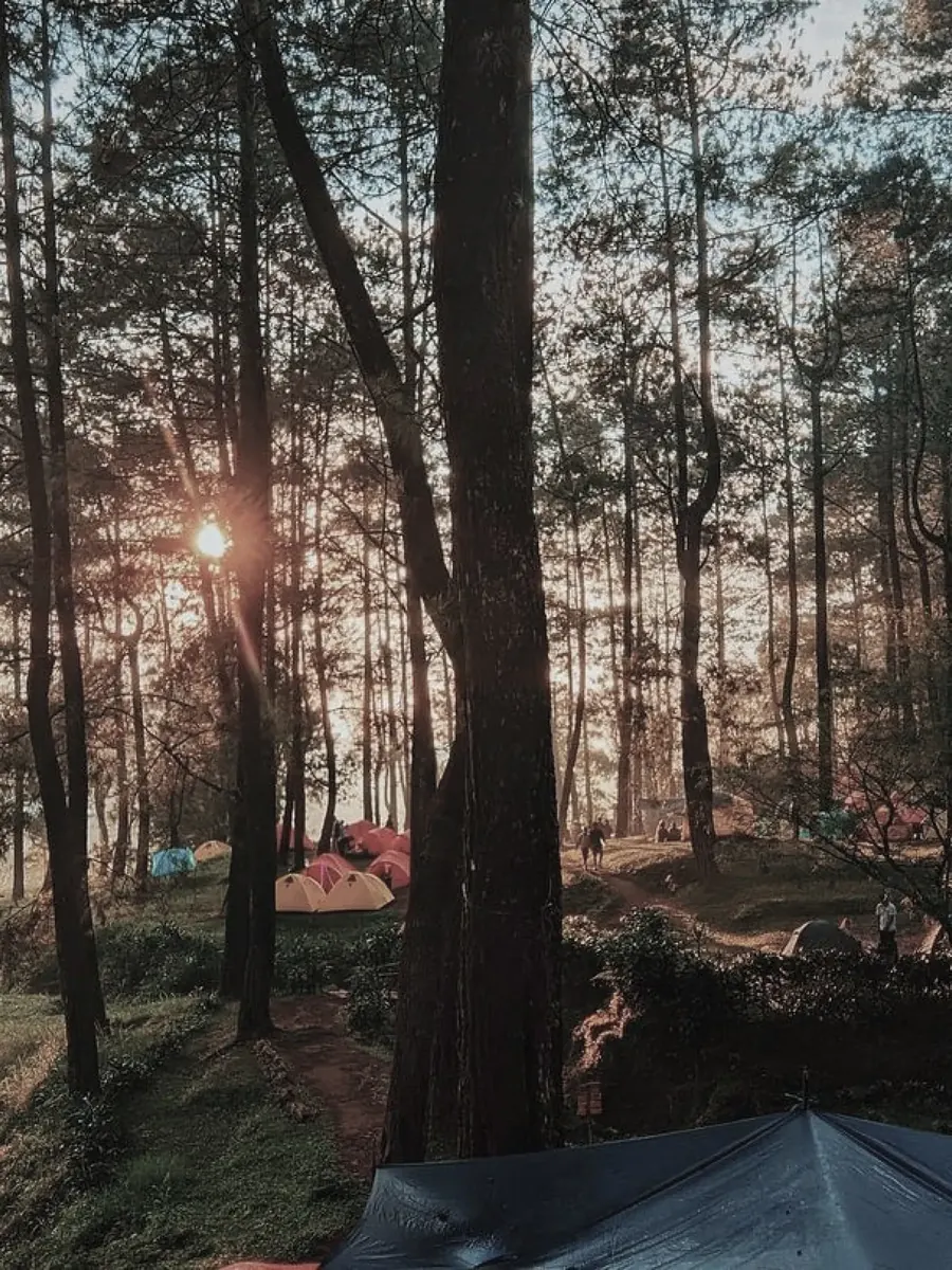 Bike trekking di jalur sejuk Puncak