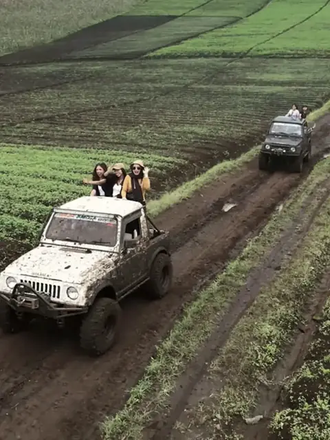 Offroad dan picnic afternoon tea di perkebunan teh